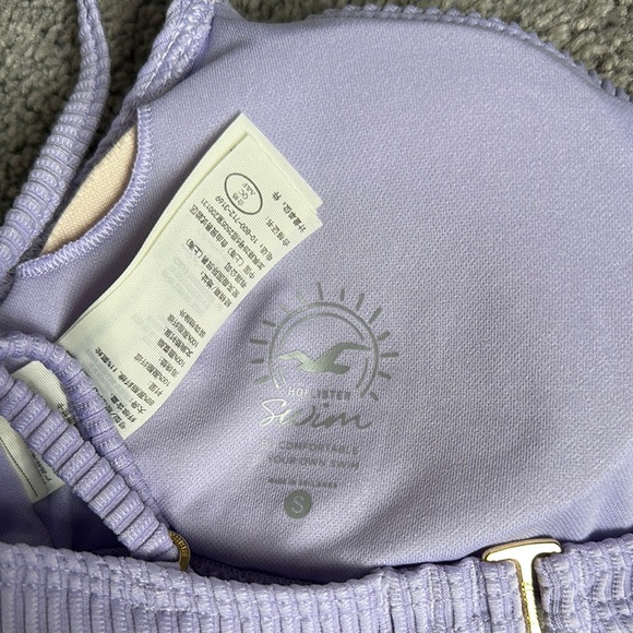 Hollister Lavender Ribbed Bikini Top - Picture 3 of 3